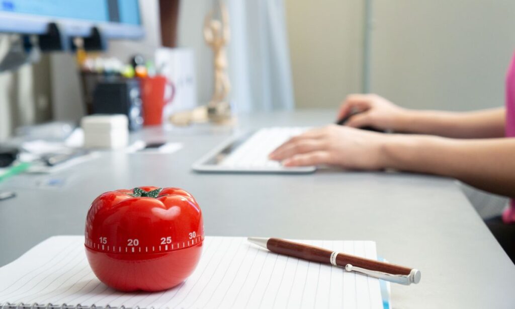 técnica Pomodoro para produtividade